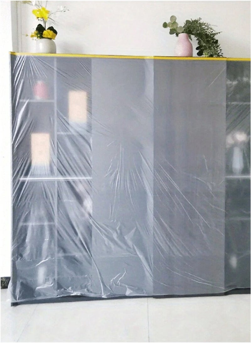 كيلا لفة غطاء غبار أثاث قابلة لإعادة الاستخدام مع شريط لاصق (الطول) 2500* (العرض) 110 سم - Image 2