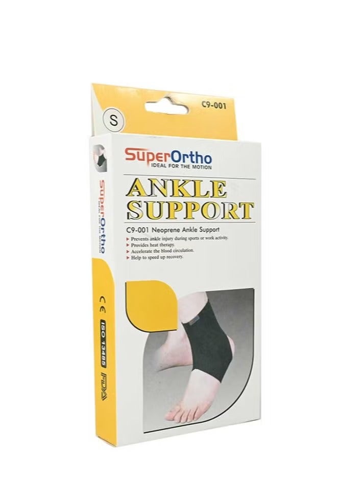 SuperOrtho Super Ortho Neoprene Ankle Support, Large