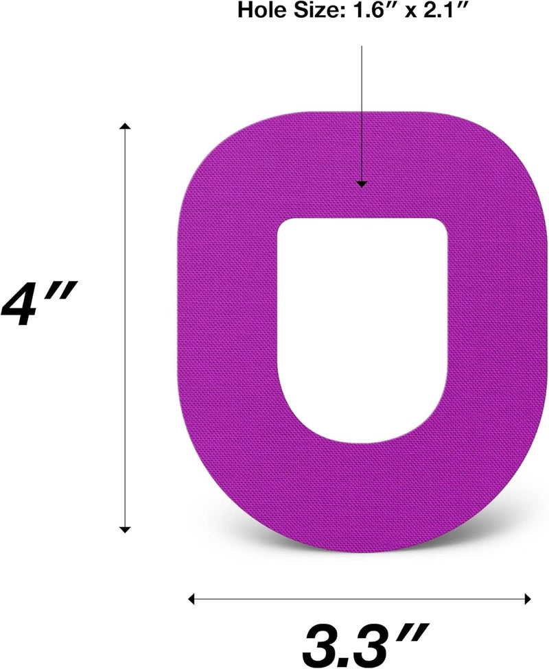 SIMPATCH Adhesive Patch for OmniPod Pack of 25 Multiple Colors Available Purple - Image 3