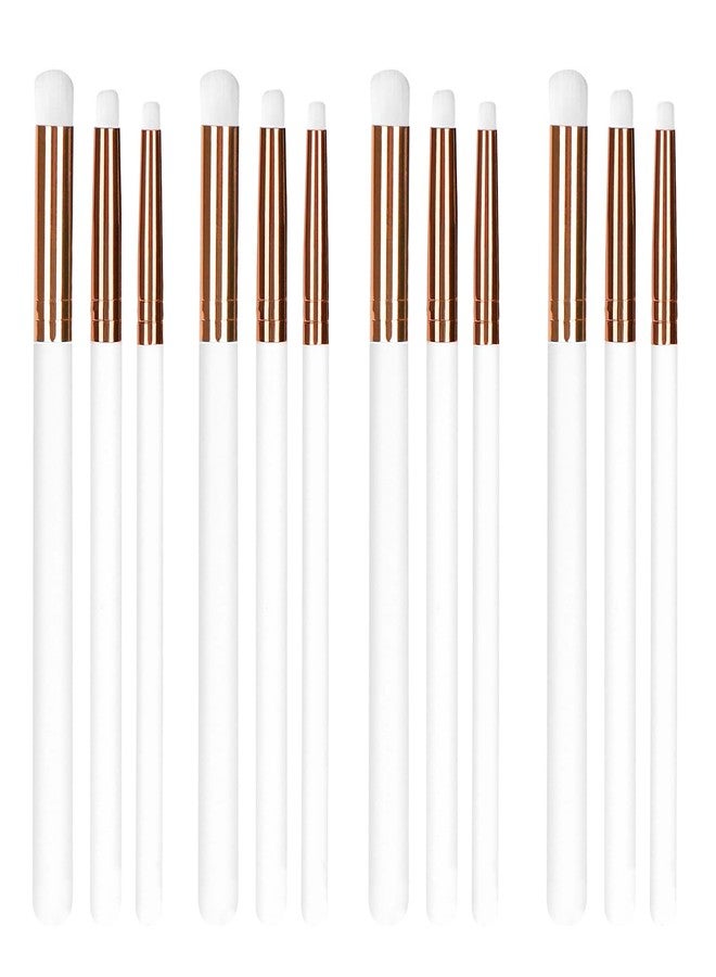 UNIMEIX Dry Brush Miniature Painting Miniature Paint Brushes Hobby Detail Blending Brushes for Effortless Scale Model Painting Watercolor Brushes(12 Pack) - Image 1