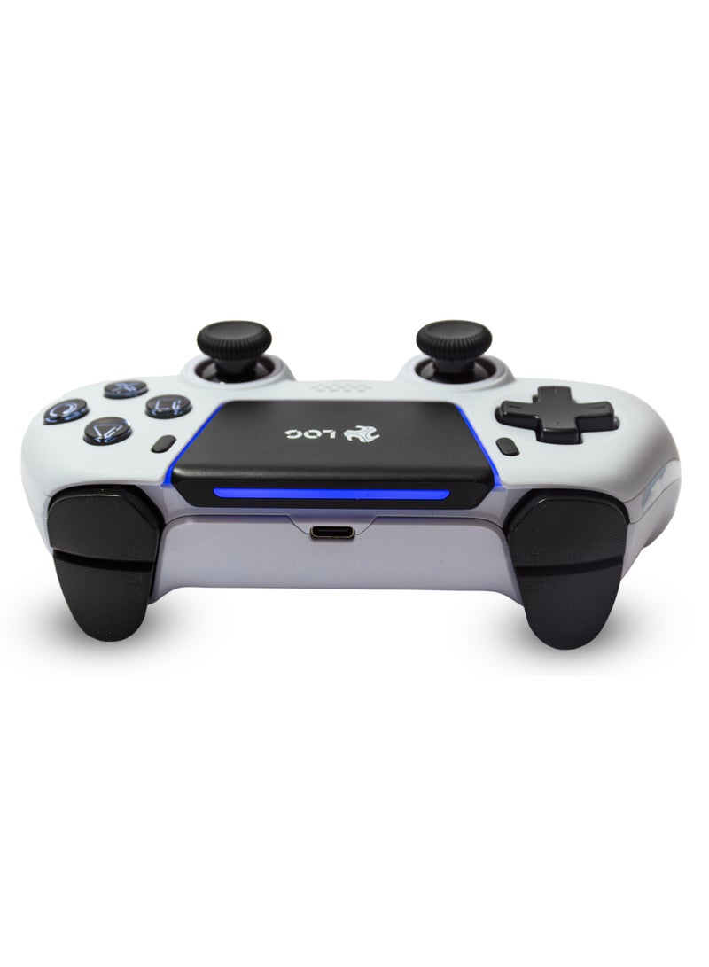 LOG Wireless Controller For PlayStation 5 - White - Image 3