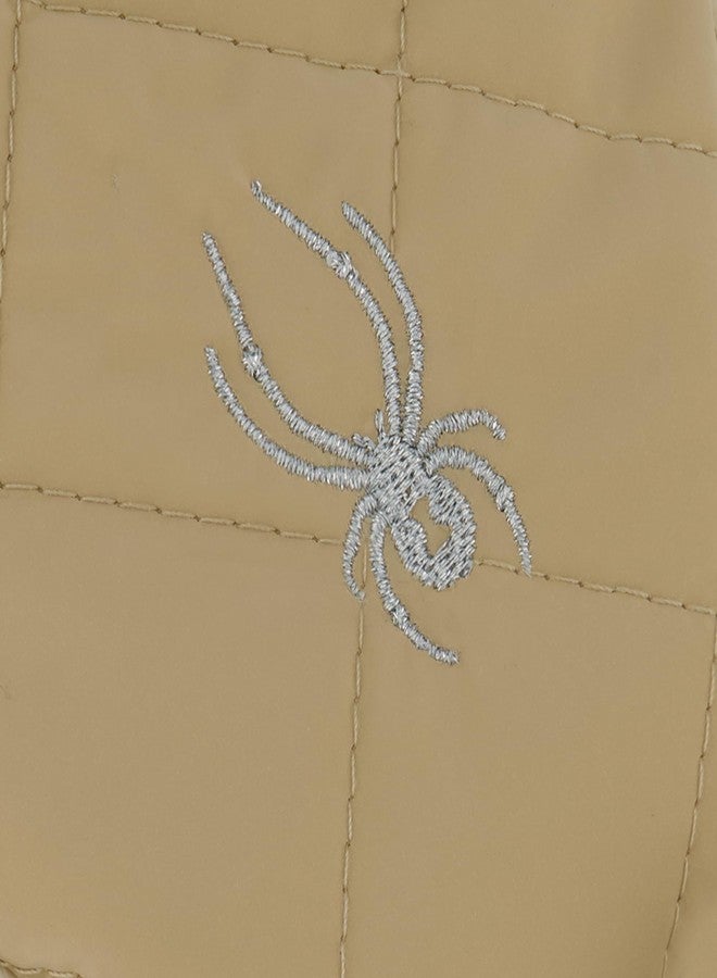 سبايدر قبعة سبايدر النسائية المبطنة والمعزولة المصنوعة من النايلون، لون طيني، مقاس واحد - Image 4