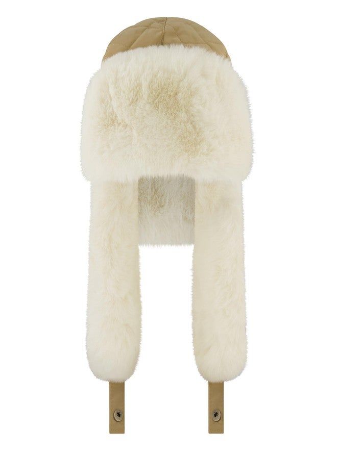 سبايدر قبعة سبايدر النسائية المبطنة والمعزولة المصنوعة من النايلون، لون طيني، مقاس واحد - Image 1