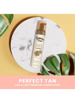 Hawaiian Tropic Hawaiian Tropic Sunless Tan Light/Medium Self-Tanning Foam, 6.7oz | Self Tanner Light, Self Tanner Medium, Sunless Tanner, Sunless Tanning Foam, 6.7oz  - Image 3