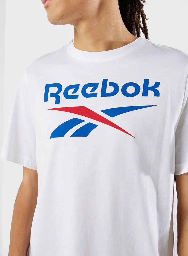 Reebok Identity Stacked Logo T-Shirt