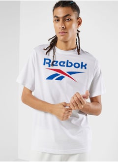 Reebok Identity Stacked Logo T-Shirt  - Image 1