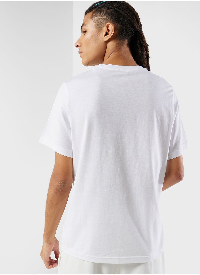 Reebok Identity Stacked Logo T-Shirt  - Image 2