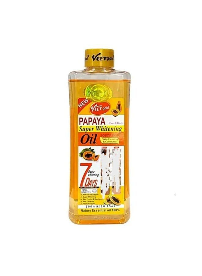 فيت جولد زيت البابايا للتبييض الفائق 300 مل