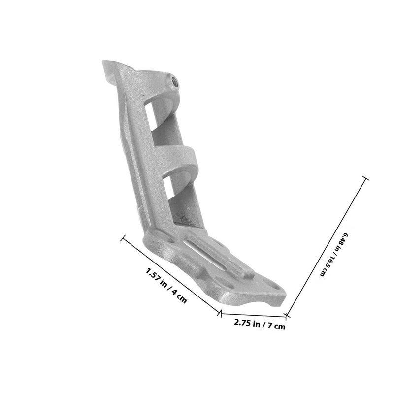 Aluminum Alloy Adjustable Flag Pole Bracket Stand for Outdoor Wall Railing Mount - Image 2