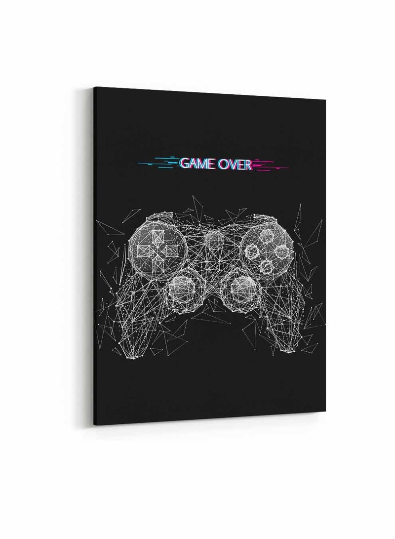 لوحة كانفاس على إطار خشبي للألعاب، تصميم جويستيك، للمنزل، غرفة المعيشة، المكتب، الديكور - Image 4