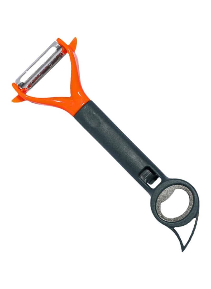 HM2A - Ultra Sharp Multifunctional Potato Peeler, for Fruit and Vegetables, for the Kitchen, Robust Bottle Opener with Ergonomic Handle - Image 1