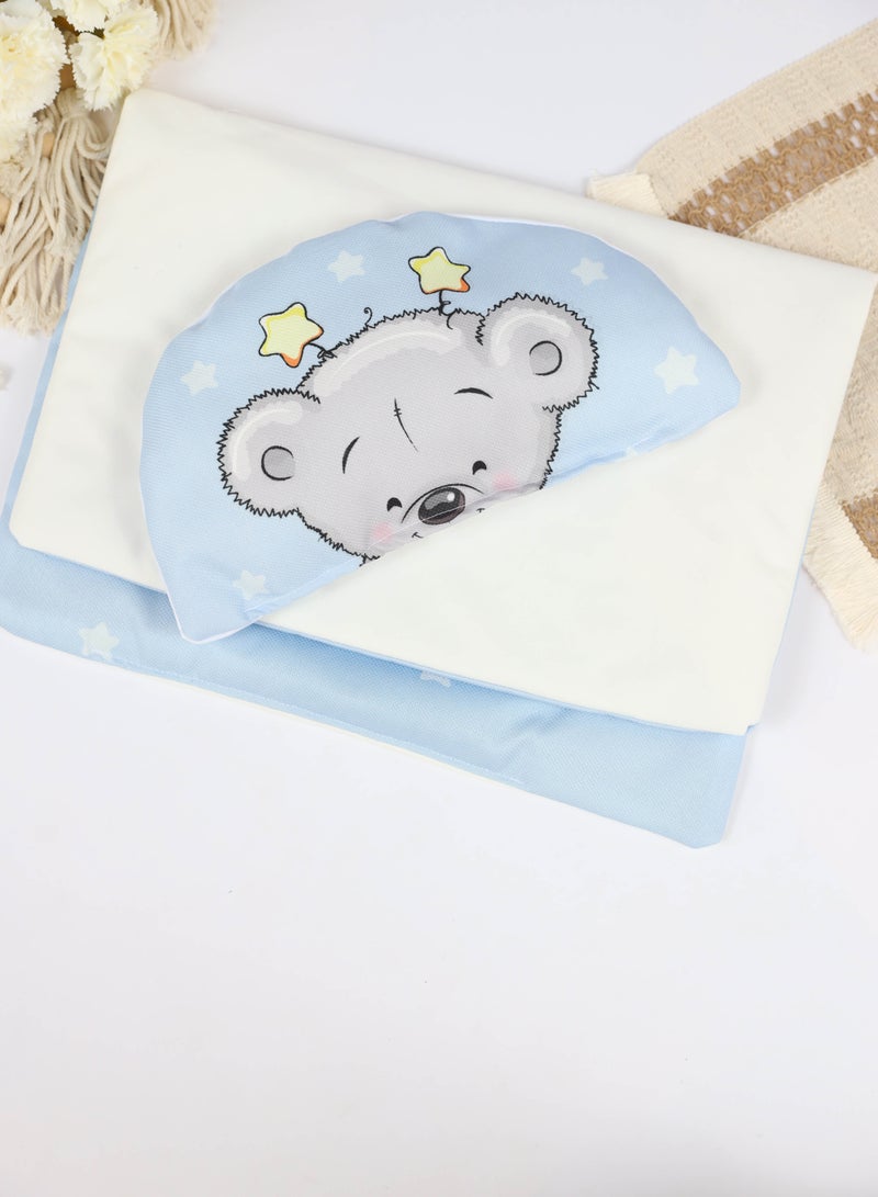 FUN MOMENT Bedspread Decorated with Various Prints and Drawings - Image 4