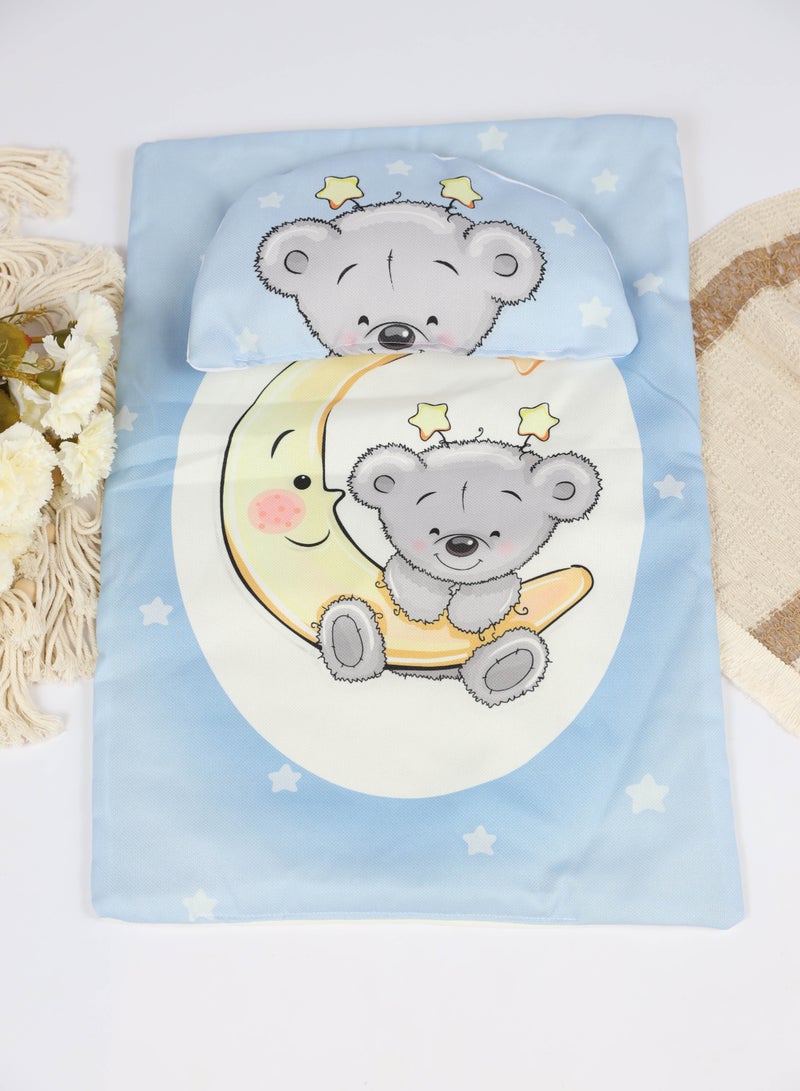 FUN MOMENT Bedspread Decorated with Various Prints and Drawings - Image 5