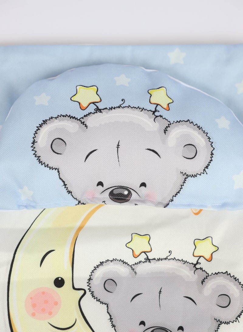 FUN MOMENT Bedspread Decorated with Various Prints and Drawings - Image 2