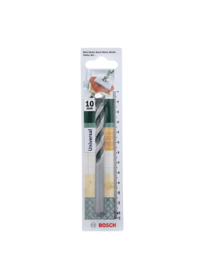 BOSCH Universal Multi-Purpose Drill Bit Silver and Grey 10 x 120mm JE2 609 255 478  - Image 1