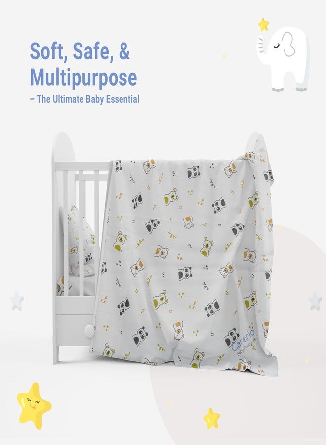 CARERIO Baby Wrapper Ultra-Soft, Breathable & Stretchy Baby Wrap for Newborns & Infants (Koala Cuddle (03)) - Image 3