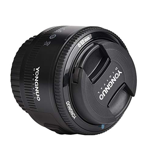 YONGNUO عدسة يونغنو EF YN 50mm F/1.8 1:1.8 القياسية لكاميرا كانون ريبيل الرقمية تعمل بشكل جيد مع معظم كاميرات كانون DSLR - Image 3