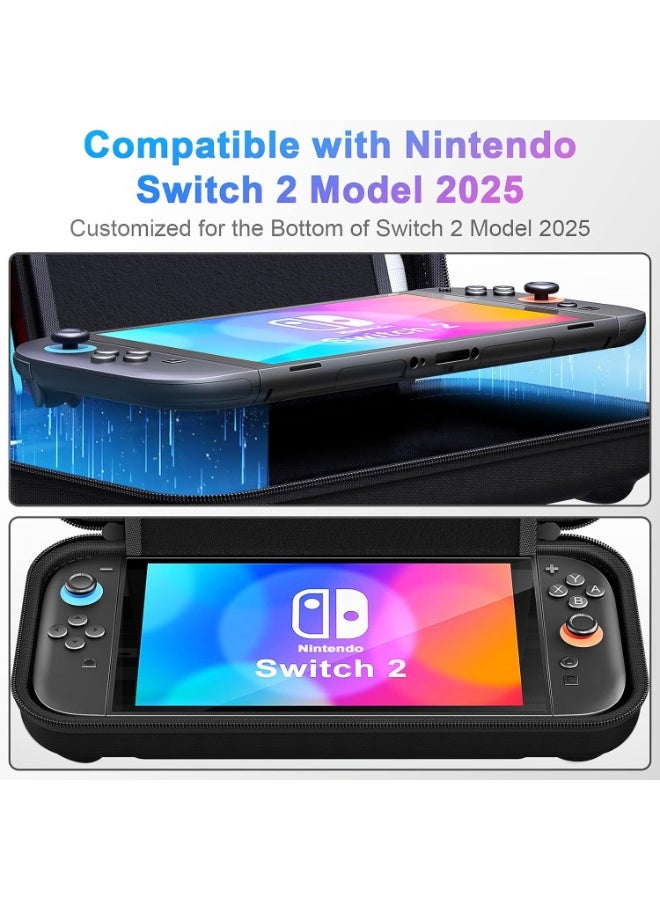 Case for Nintendo Switch 2, Portable Switch Travel Case - Waterproof Nylon material - Lightweight and Large Capacity Carrying case - Accessories for Switch 2 - Image 4