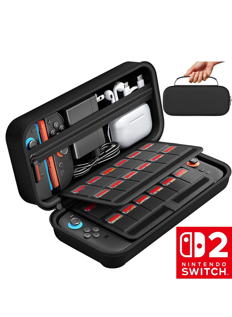 Case for Nintendo Switch 2, Portable Switch Travel Case - Waterproof Nylon material - Lightweight and Large Capacity Carrying case - Accessories for Switch 2 - Image 1