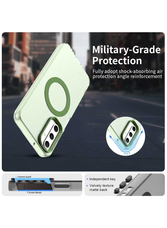 S-TOP Case For Samsung Galaxy A05s Candy Magsafe PC Hybrid TPU Phone Case - Image 2