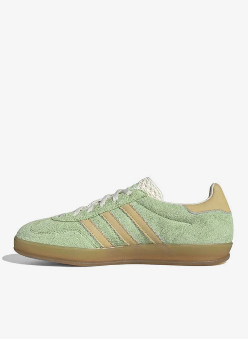 adidas Originals Gazelle Indoor W Green Originals Shoes