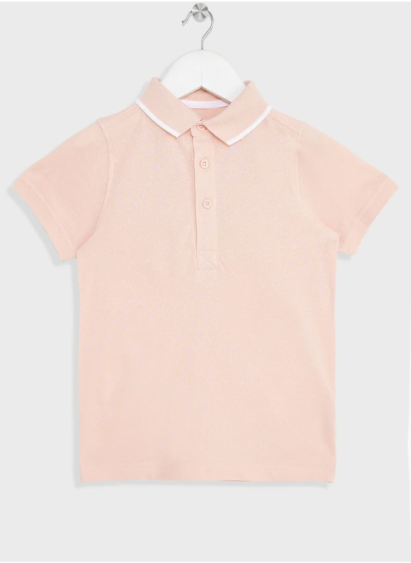 mothercare Kids 2 Pack Assorted Polo