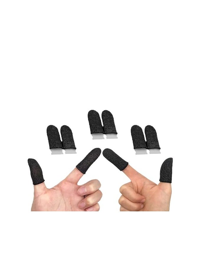Kingsley Gaming Finger Sleeves for Sweat Proof Mobile & Console Gaming, Friction-less PUBG finger Sleeves Stabiliser & Protector for thumb sleeves gaming  - Image 5