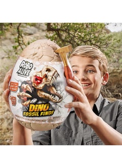 ROBO ALIVE ROBO ALIVE Dino Fossil Find - Ankylosaurus By Zuru Excavate Dinosaur Fossils Digging Kit Collectible Toy With Slime, Multi-Color, (7156E), Kid  - Image 5