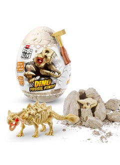 ROBO ALIVE ROBO ALIVE Dino Fossil Find - Ankylosaurus By Zuru Excavate Dinosaur Fossils Digging Kit Collectible Toy With Slime, Multi-Color, (7156E), Kid  - Image 3
