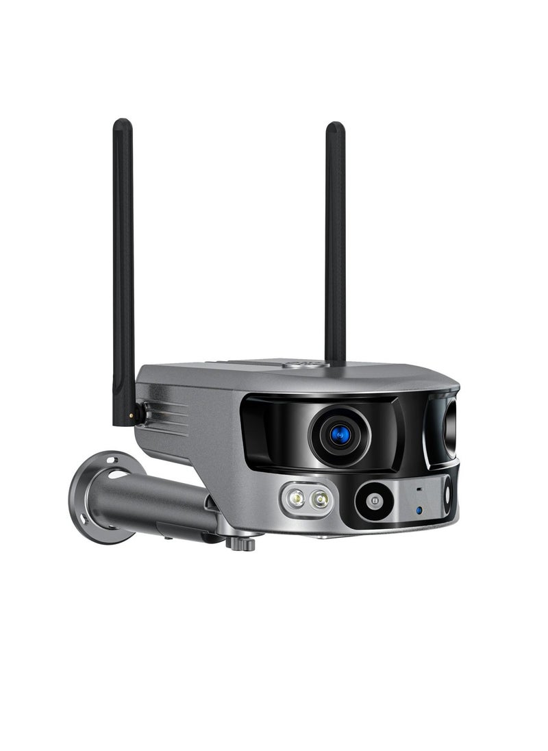 SOLAR WATT Camera Wireless 4K HD 180 Degree Solar Powered Security Camera with Memory Card Waterproof Dustproof Smart Tracking Technology Easy to Install and Control  - Image 5