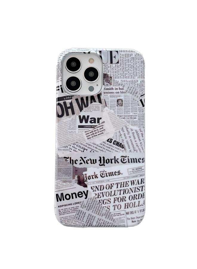 اس-توب جراب لهاتف iPhone 12 Pro 2 في 1 قابل للفصل بنمط مطلي - Image 1