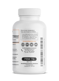 Bronson Natural Vitamin E Complex 400 I.U. Supplement (d-Alpha Tocopherol Plus d-Beta, d-Gamma, & d-Delta Tocopherols), Natural Antioxidant, 250 Softgels  - Image 3