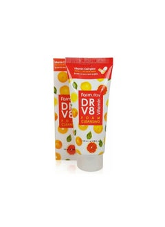 Farm Stay Foam face cleanser with vitamins Dr V8 100 ml 