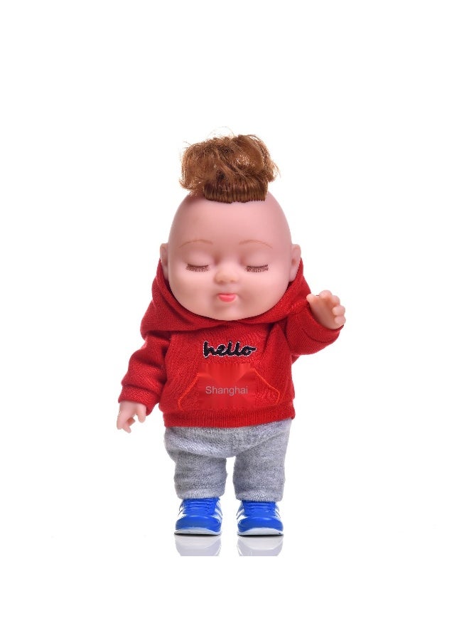xozgdovg 22cm Rubber Doll - Perfect Gift for Children's Day 