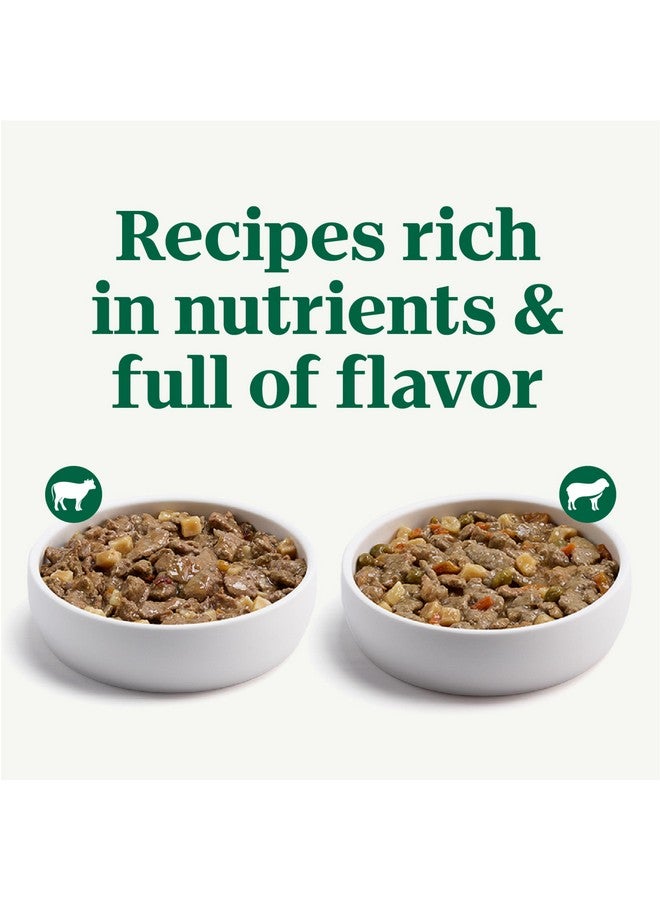 نوترو طعام كلاب رطب من نوترو ناتشورال تشويس، قطع في مرق، عبوة متنوعة من لحم الضأن ولحم البقر، 3.5 أونصة (12 قطعة، عبوة من قطعتين) - Image 4