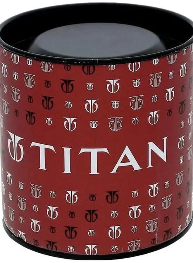 TITAN Women's Analog Display Watch With Rose Gold Metal Strap - 2593WM02