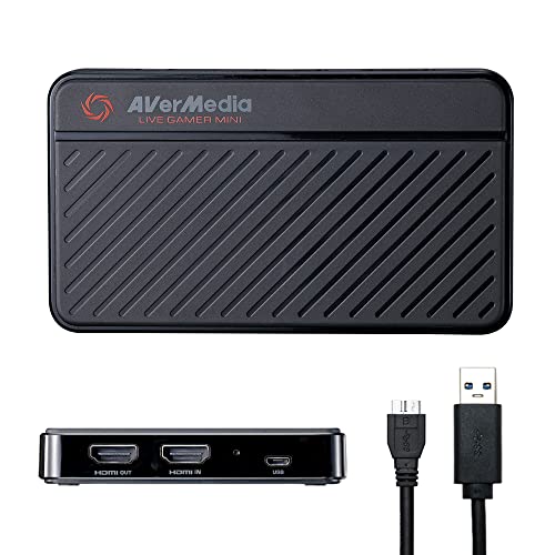 AVerMedia Live Gamer Mini: Full HD 1080P Video Recording, H.264 Hardware Encoder Game Capture Card (GC311) - Image 1