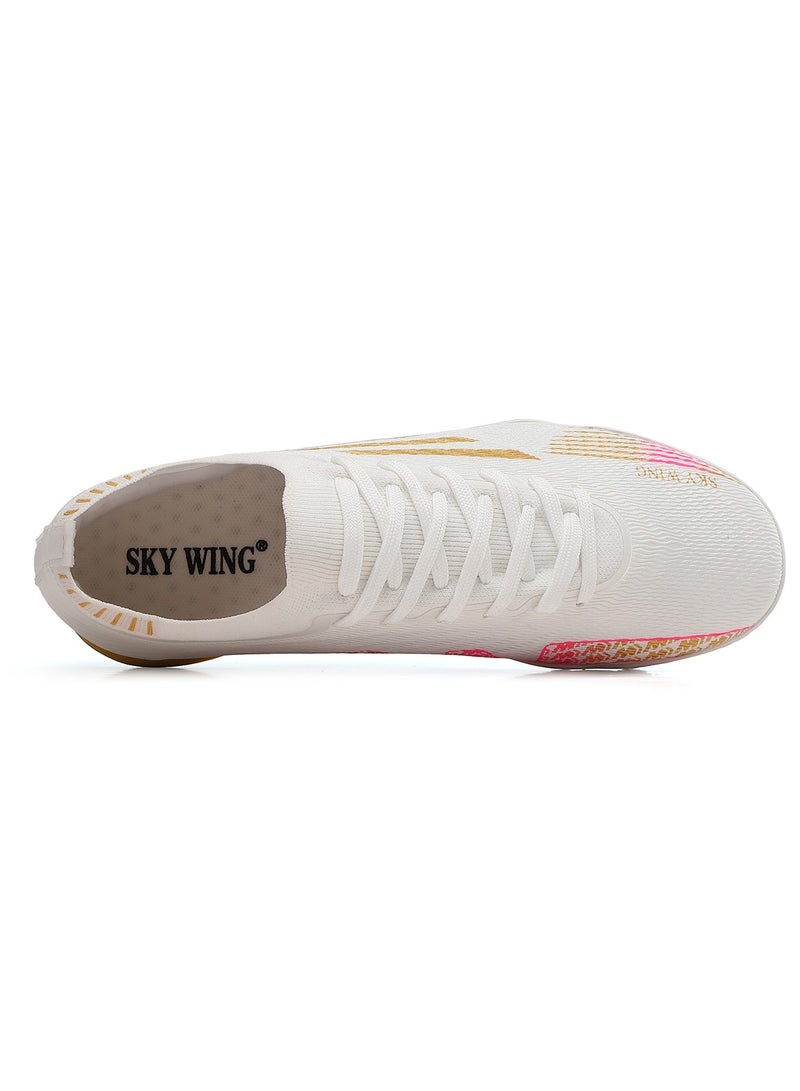SKY WING Men and Women Soccer Shoes Cleats Professional High Top Breathable Training Football Shoes Unisex Indoor Outdoor Sneakers - Image 5