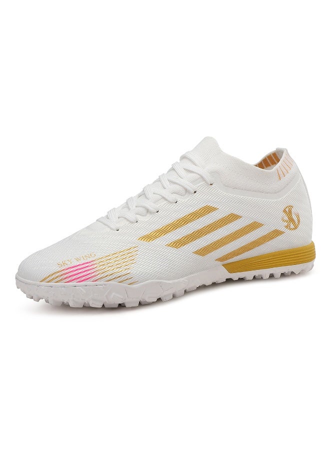 SKY WING Men and Women Soccer Shoes Cleats Professional High Top Breathable Training Football Shoes Unisex Indoor Outdoor Sneakers - Image 1