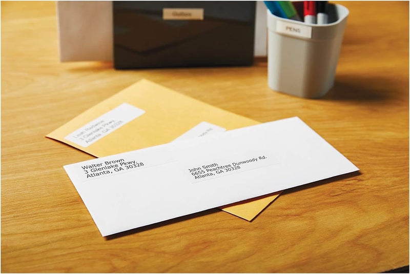 DYMO Authentic LabelWriter Address Labels - 28 mm x 89 mm - Self-Adhesive - 2 Rolls of 130 Labels (260 Easy-Peel Labels) - Made in Belgium - Image 3