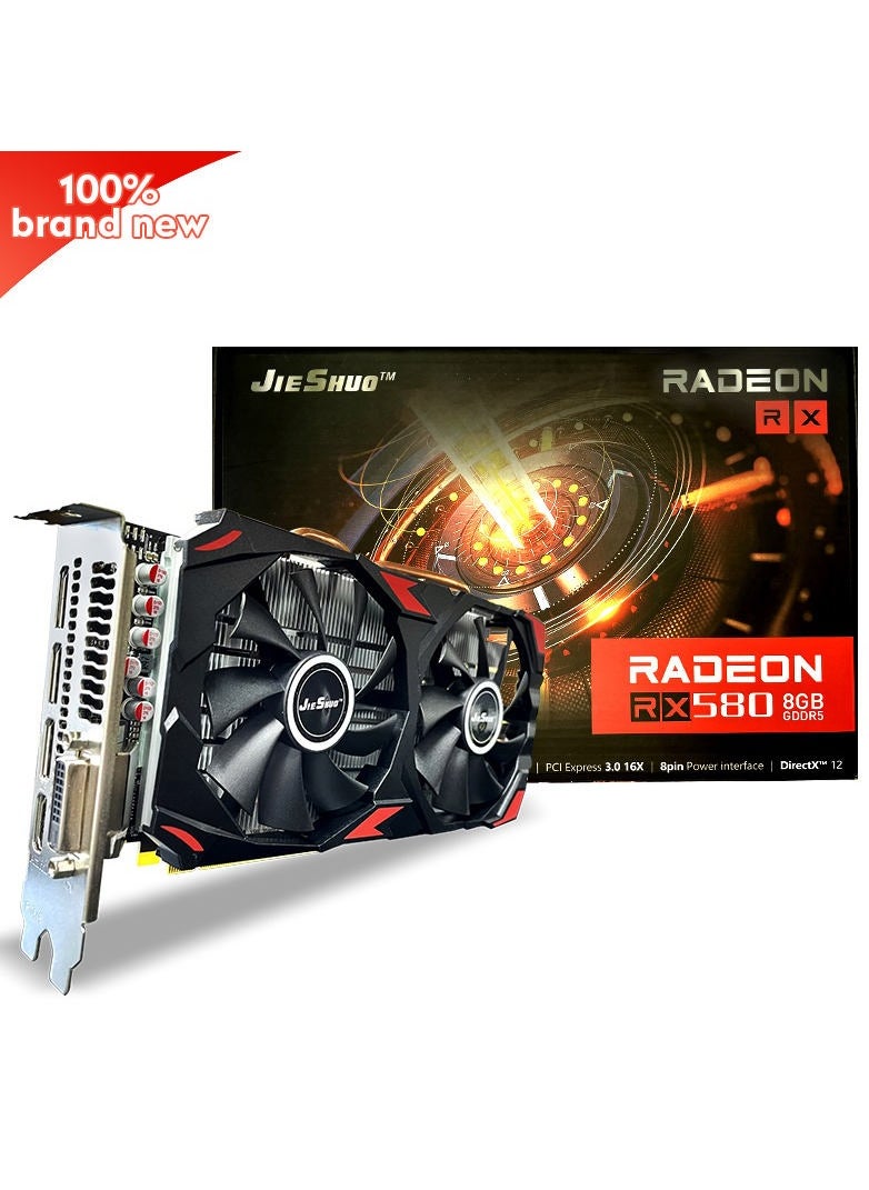 JIESHUO - JIESHUO AMD RX 580 8GB - Image 1