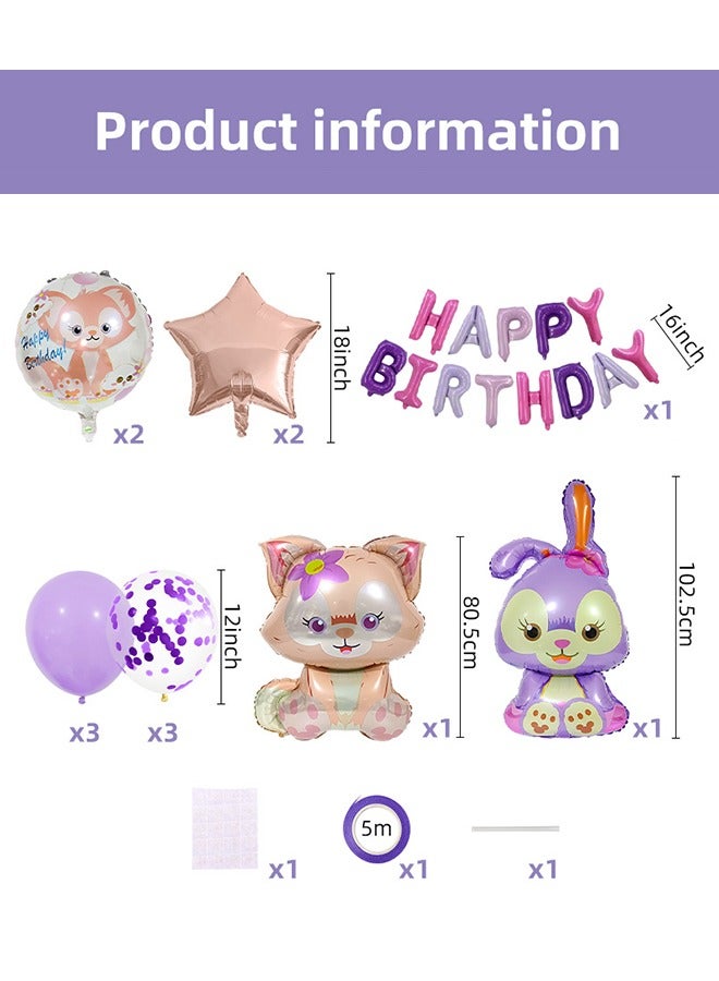 أورجنيزر عيد ميلاد سعيد راية - مجموعة المرح الطرف لوازم الديكور لطيف الكرتون الملونة الطرف الديكور للفتيات والأطفال الصغار - Image 2