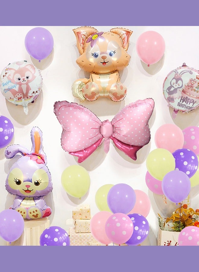 أورجنيزر عيد ميلاد سعيد راية - مجموعة المرح الطرف لوازم الديكور لطيف الكرتون الملونة الطرف الديكور للفتيات والأطفال الصغار - Image 4