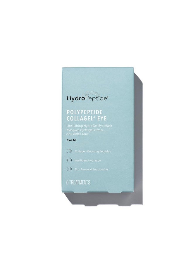 HydroPeptide PolyPeptide Collagel Eye Masks, Line-Lifting Hydrogel, Firmer Appearance and Hydration, 8 Treatments - Image 1