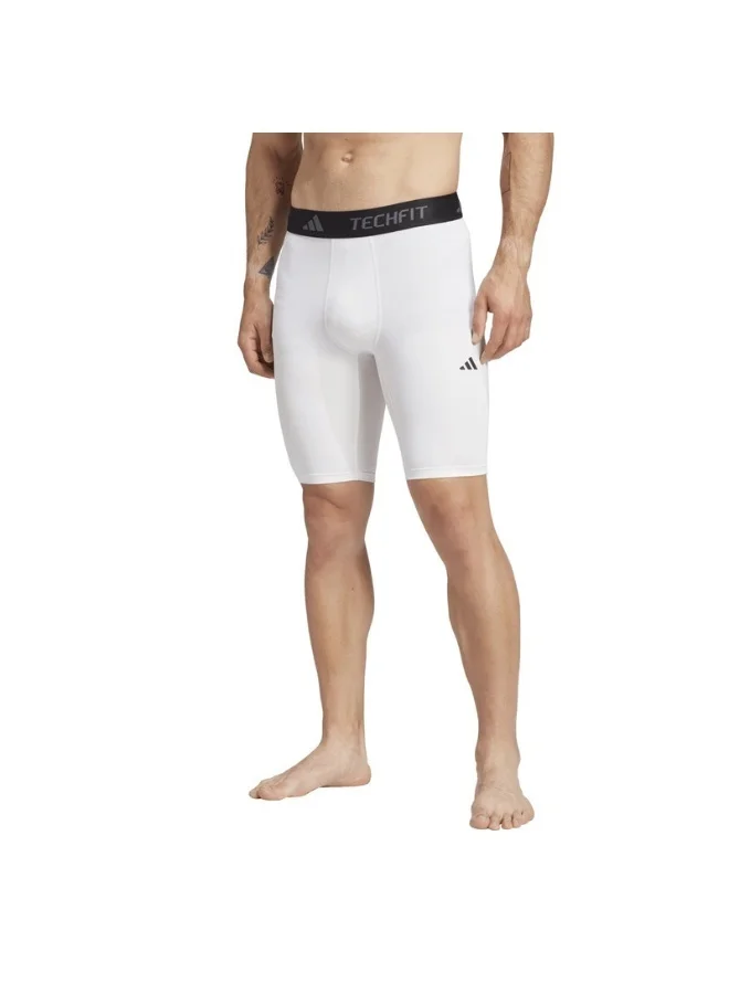 اديداس adidas TF BASE SHORT T White Training TIGHTS for Men - 2XS