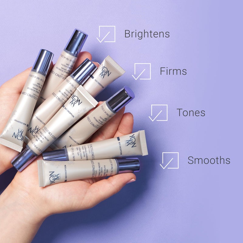 Yonka Excellence Code Contours Eye Cream | Anti-Aging Eye and Lip Treatment with Hyaluronic Acid | Reduce Puffiness and Dark Circles | Paraben-Free | 0.53 oz - Image 5