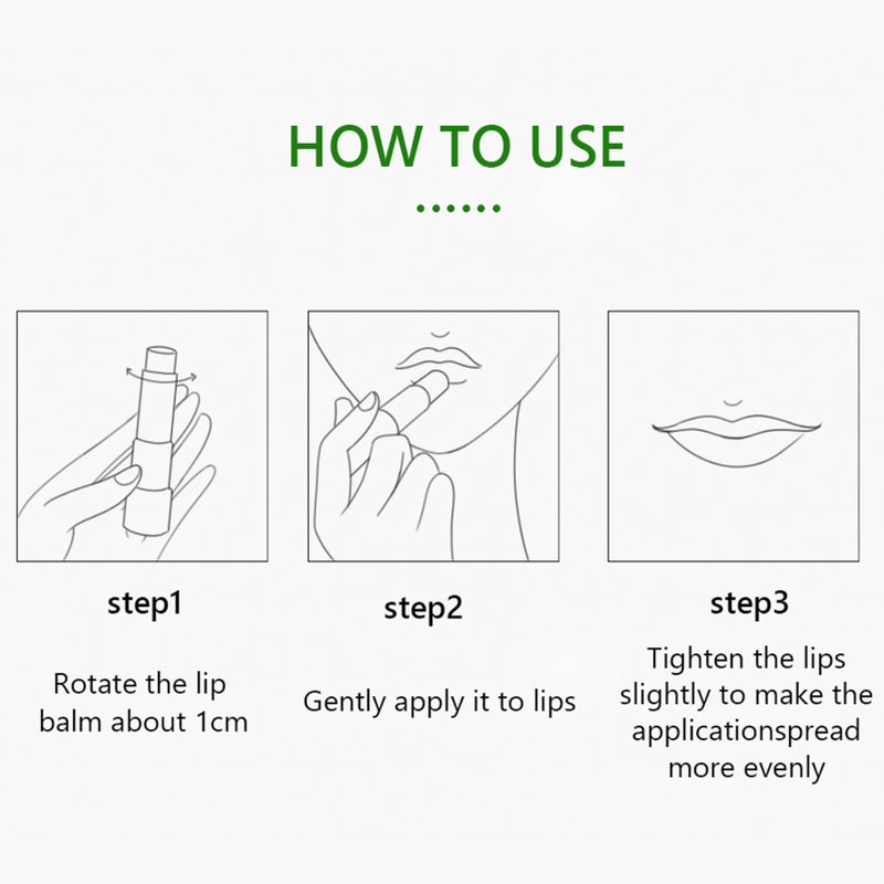 3.5g Lip Balm Plant Essence Nourishing Moisturizing for Pregnant Women No Colorant - Image 5