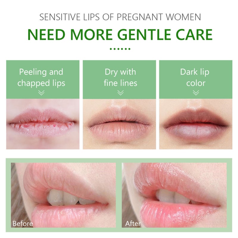 3.5g Lip Balm Plant Essence Nourishing Moisturizing for Pregnant Women No Colorant - Image 2
