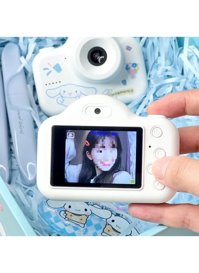 Generic CCD Kulomi Children's Toy Camera Photographable Sanrio Digital Mini Camera Children's Gift-Body Color:Hello Kitty Dual Camera-package 2 16g Can Take About 2500 Pictures  - Image 3