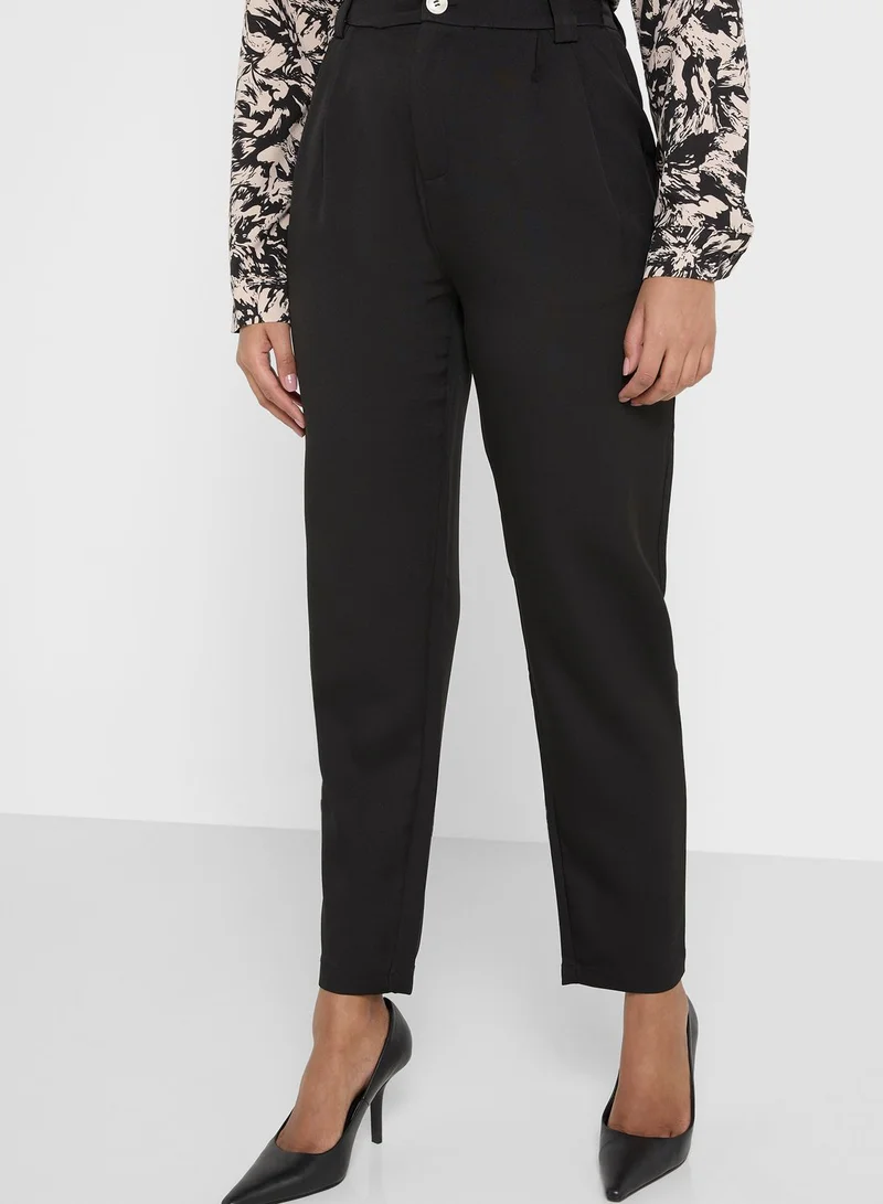 ELLA Front Pleat Tailored Pants